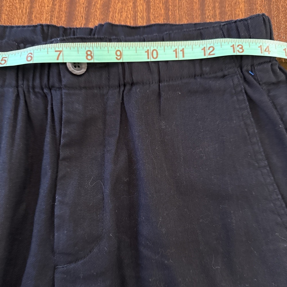 Tommy Bahama Women's Palmbray Tapered Linen Pants Size Small Black Pull On - Picture 5 of 6
